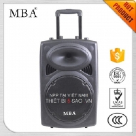 Loa kéo Bluetooth MBA  F12, Loa Karaoke di động, công suất lớn, giá rẻ