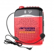 Máy trợ giảng Aporo T21, loa trợ giảng không dây kèm tai nghe mic micro Bluetooth (Đỏ)