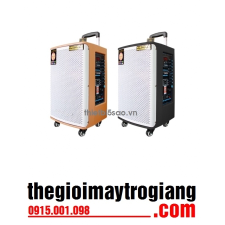 Loa vali kéo công suất lớn Temeisheng GD12-02 / Loa Karaoke di động GD12-02 / GD12-02A