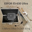 Máy trợ giảng ESFOR ES-630 Ultra Hàn Quốc 2 Micro không dây 3 cách dùng, Loa Bluetooth 5.0 ES630 Ultra cao cấp