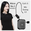 Máy trợ giảng Hàn Quốc Esfor ES-630 Ultra 2 Micro không dây 3 cách dùng, Loa Bluetooth ES630 Ultra New