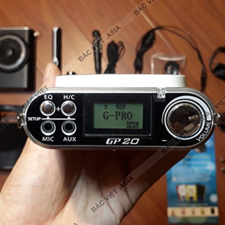 [Vicboss GPX-20] Máy trợ giảng không dây nhỏ gọn GUIDE PRO GPX20 Hàn Quốc, Loa 30W, Micro cầm tay