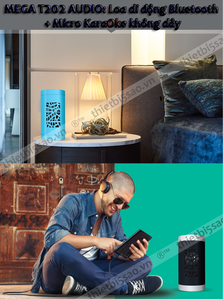 Loa trợ giảng Bluetooth MeGa T303 + Micro trợ giảng không dây | Loa mini, Karaoke di động, thuyết trình