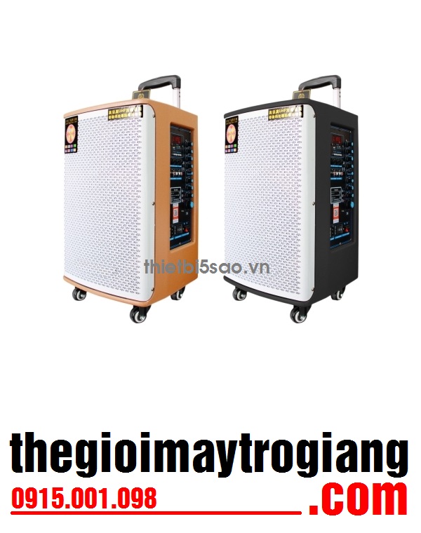 Loa vali kéo công suất lớn Temeisheng GD12-02 / Loa Karaoke di động GD12-02 / GD12-02A
