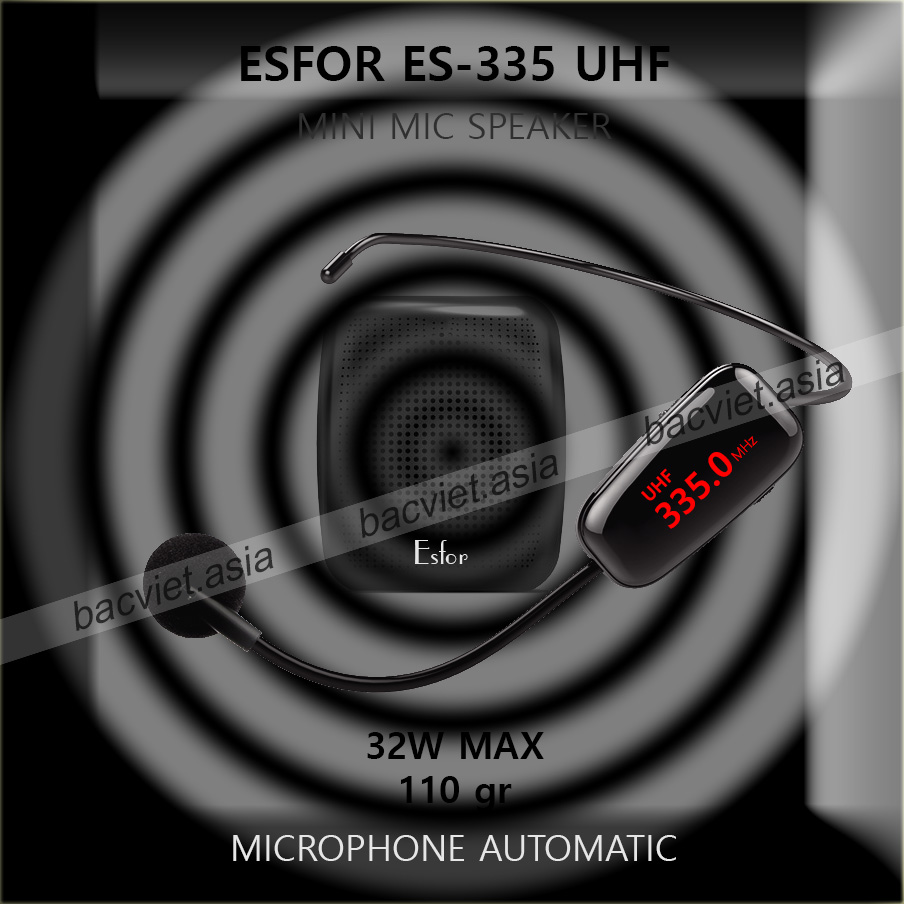 Máy trợ giảng ESFOR ES630 Plus All in One 2,3 Micro không dây đa năng nhiều người cùng nói (Esfor ES-630 Plus bản VIP)