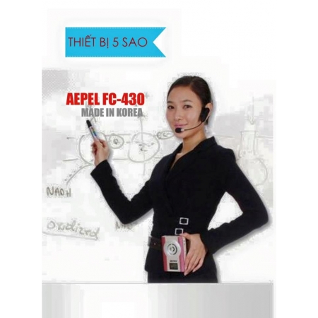 Máy trợ giảng không dây Hàn Quốc AEPEL KOREA FC-430 Wireless 2.4G Micro, BH 3 năm